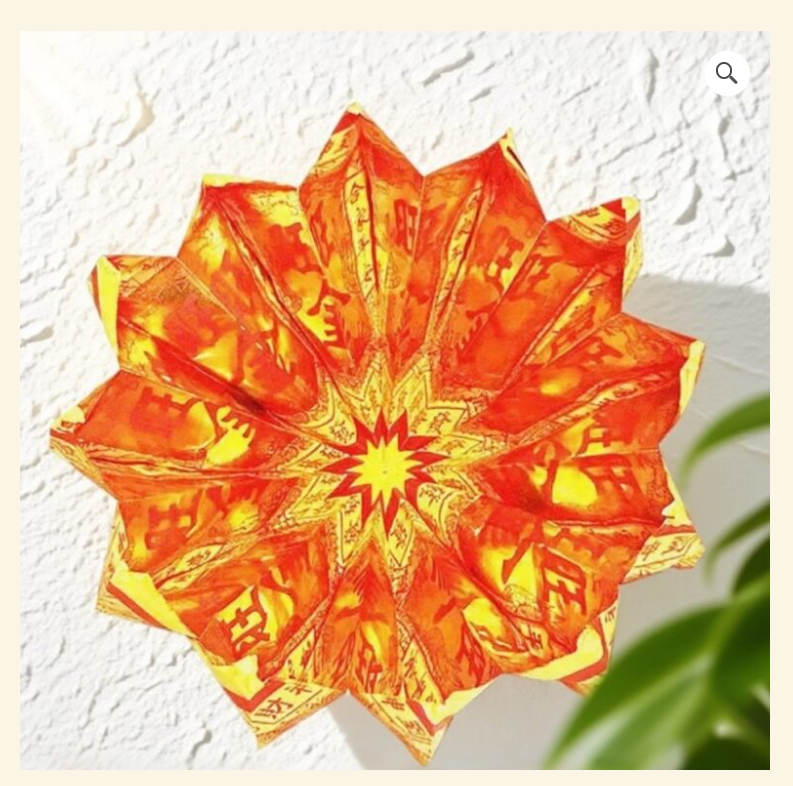 金蓮花(傳統紙藝)